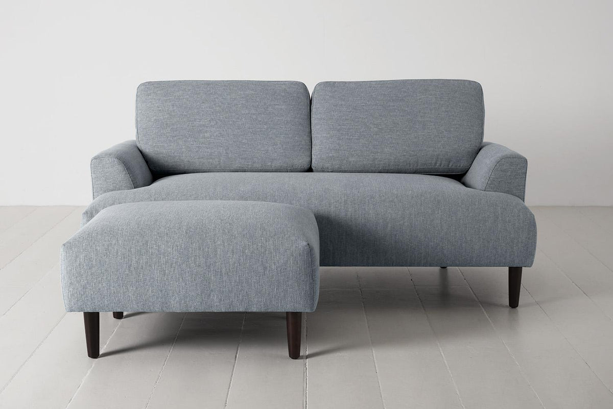 Zweisitzer-Sofa Model 05 mit Chaiselongue links