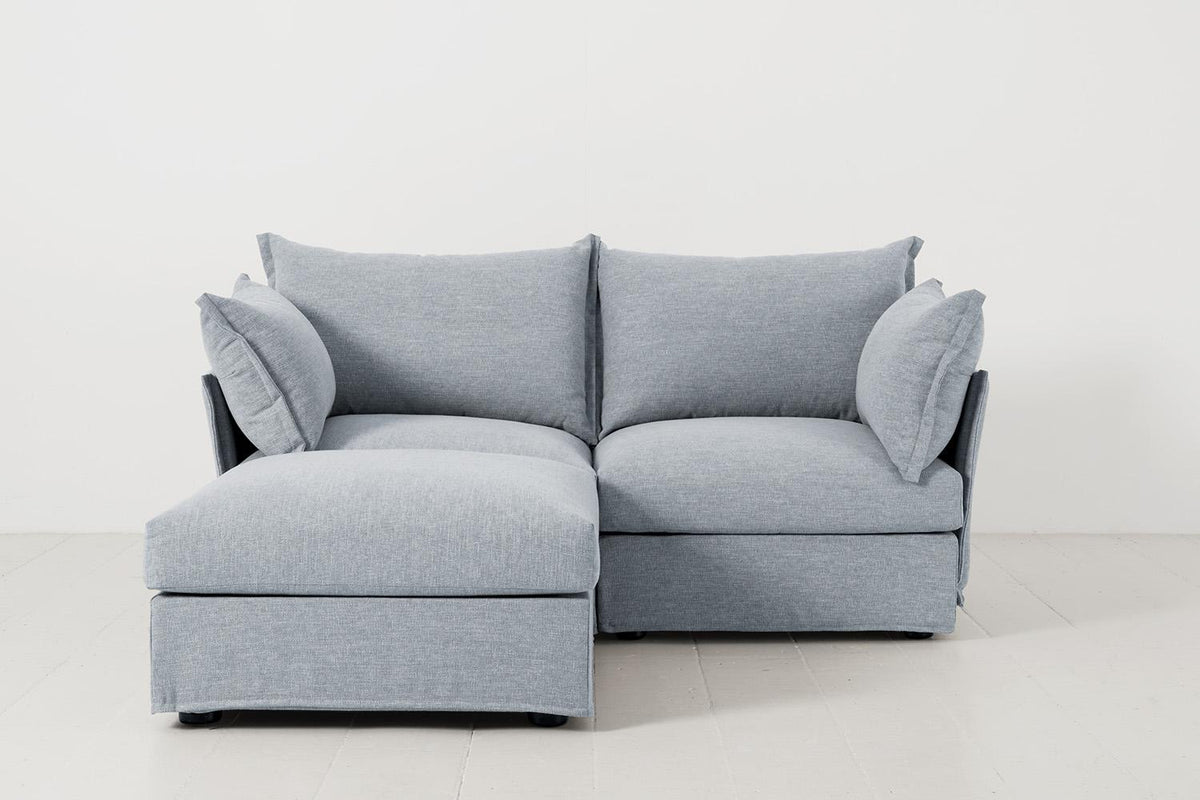 Zweisitzer-Sofa Model 06 mit Ecke links