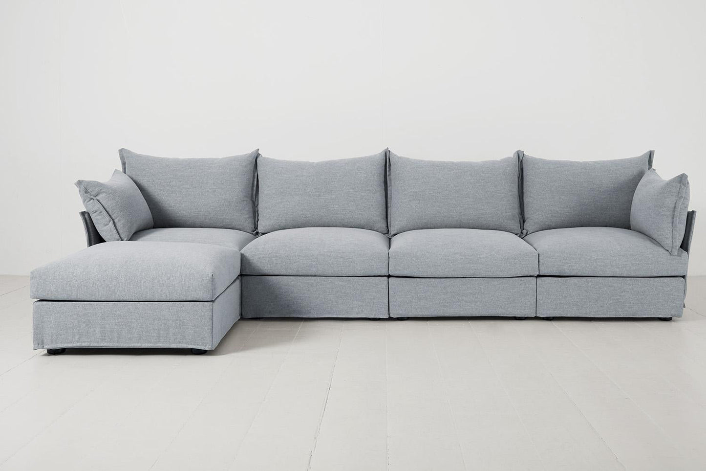 Viersitzer-Sofa Model 06 mit Ecke links