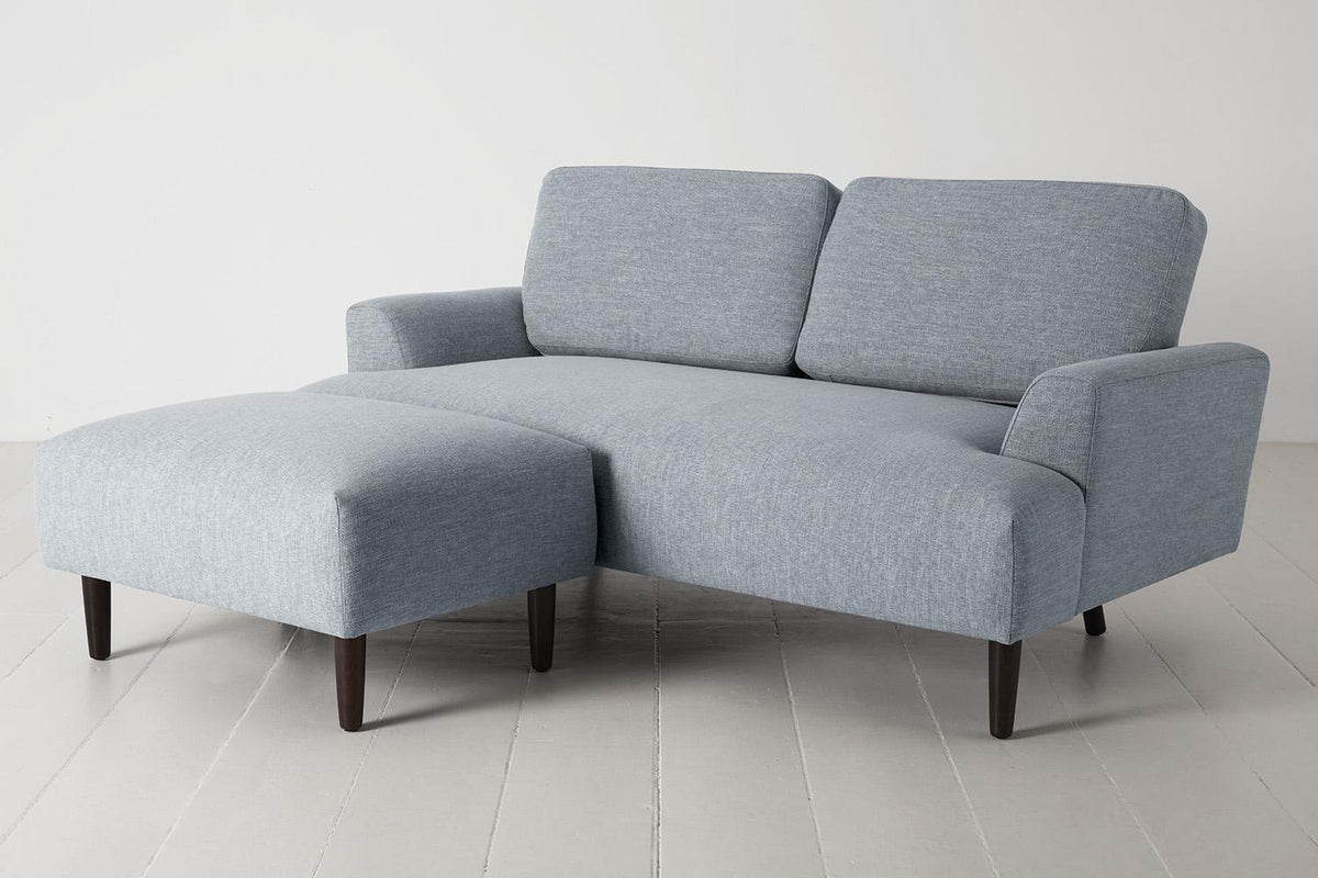 Zweisitzer-Sofa Model 05 mit Chaiselongue links