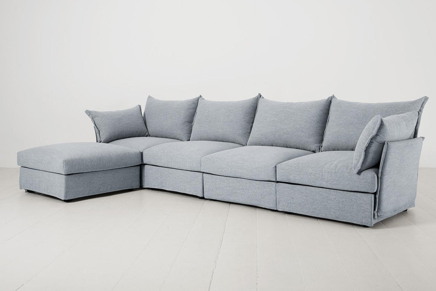 Viersitzer-Sofa Model 06 mit Ecke links