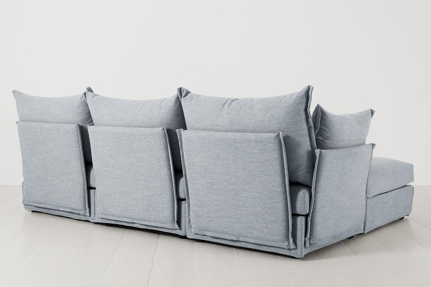Dreisitzer-Sofa Model 06 mit Ecke links