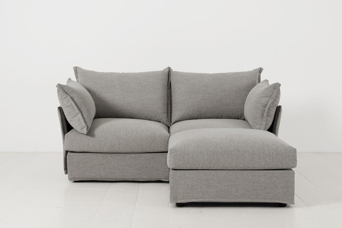 Zweisitzer-Ecksofa Model 06 mit Ecke rechts