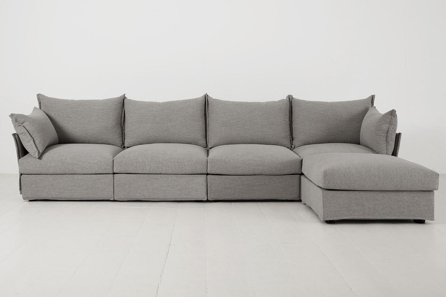 Viersitzer-Sofa Model 06 mit Ecke links