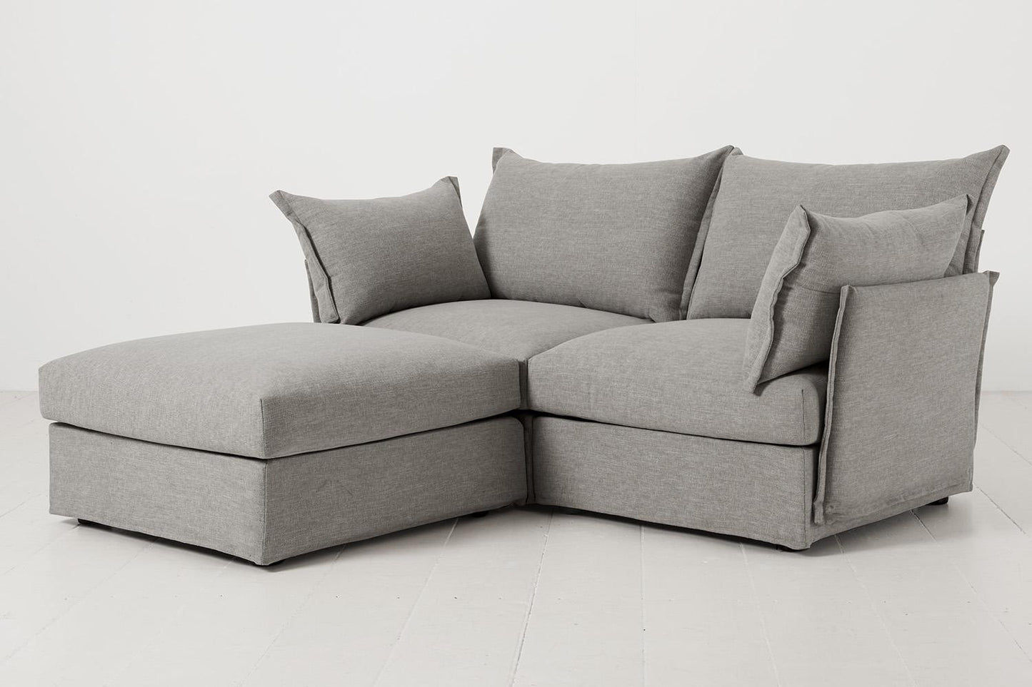 Zweisitzer-Sofa Model 06 mit Ecke links