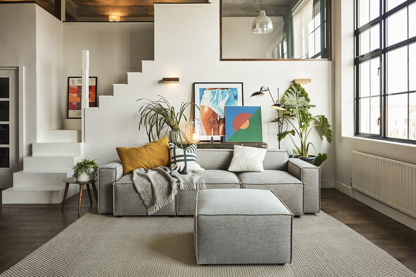 Model 03 3-Seater Right Chaise Sofa