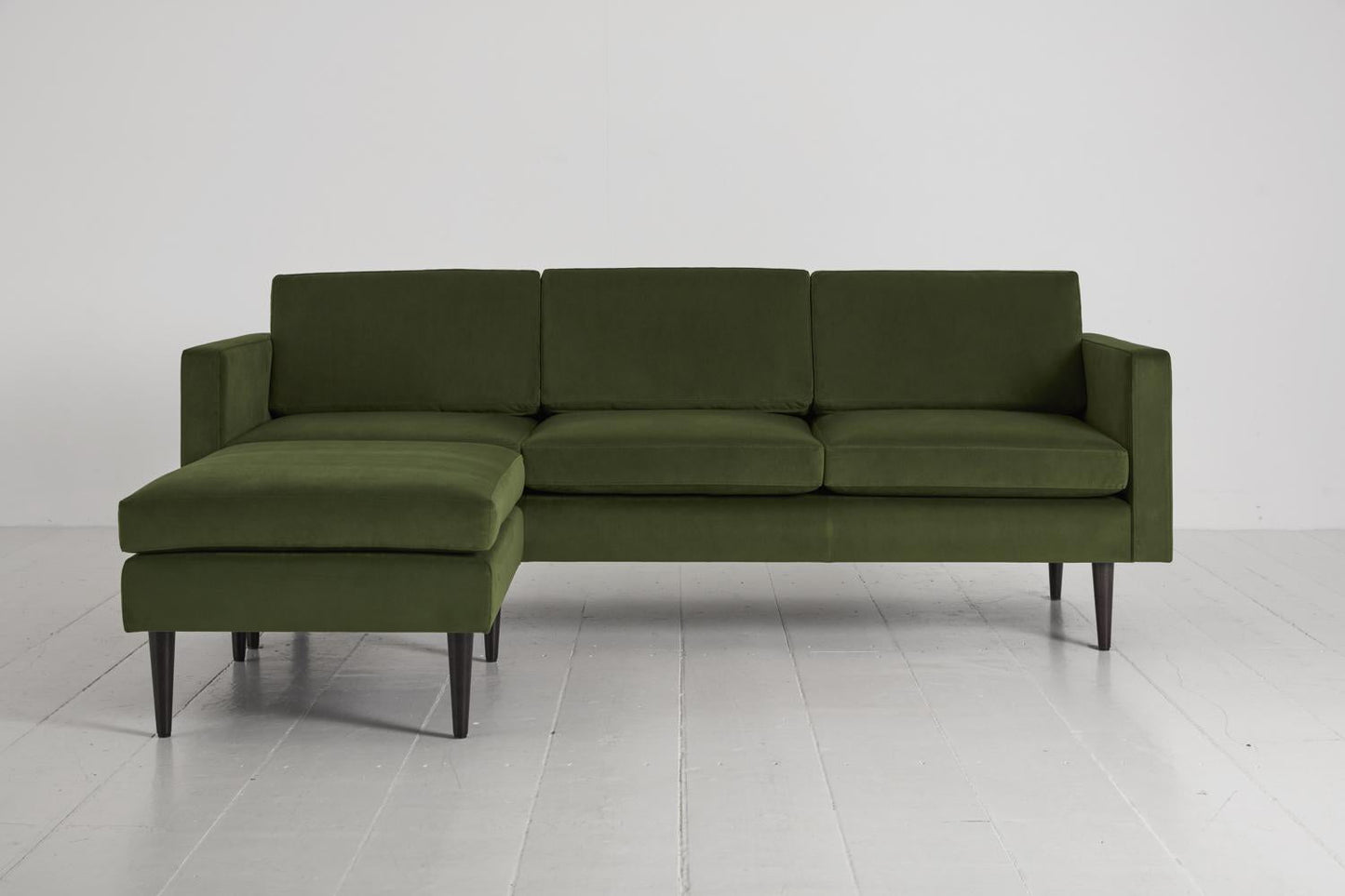 Dreisitzer-Sofa Model 01 mit Ecke links