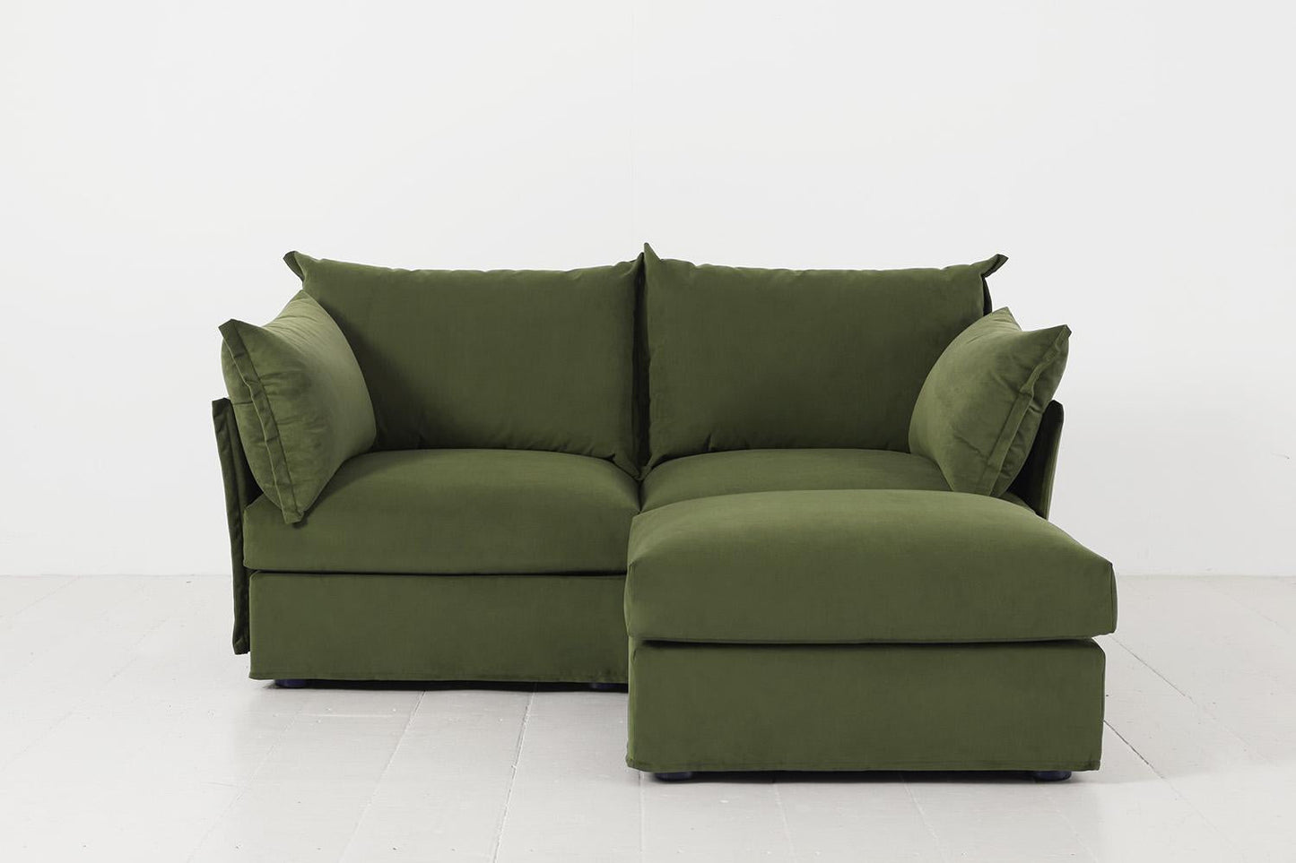 Zweisitzer-Ecksofa Model 06 mit Ecke rechts