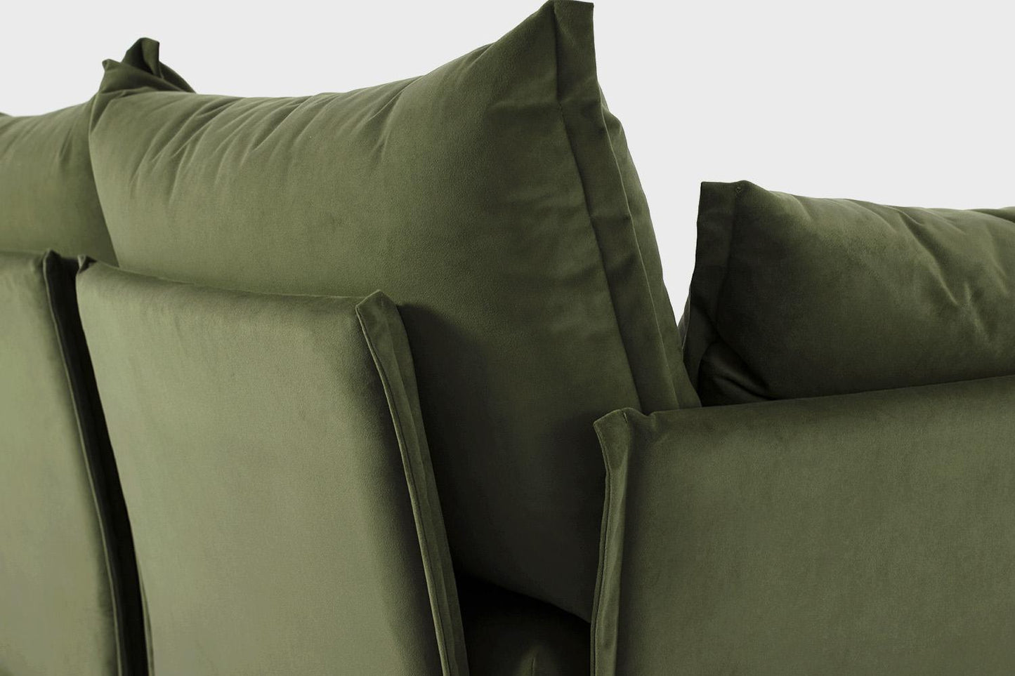 Ecksofa Model 06 mit Polsterhocker