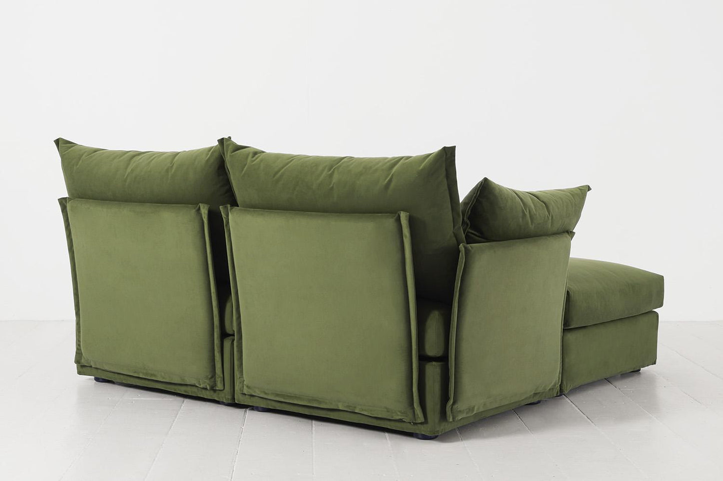 Zweisitzer-Ecksofa Model 06 mit Ecke rechts