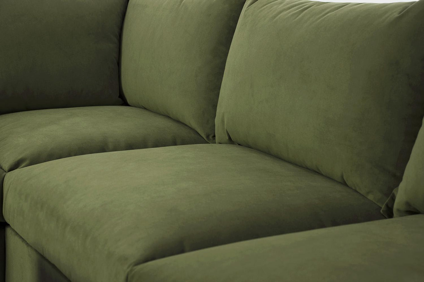 Ecksofa Model 06 mit Polsterhocker