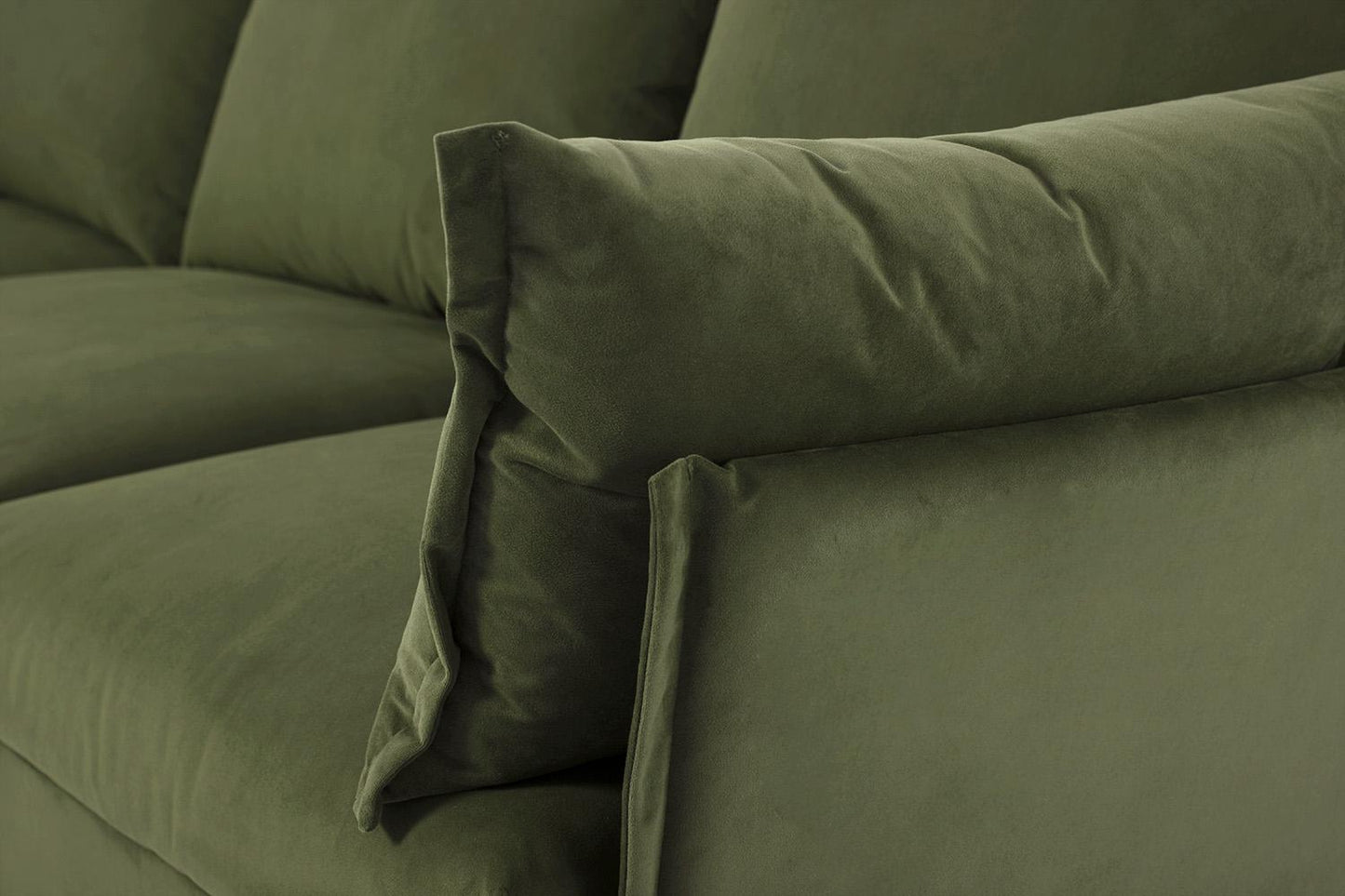 Dreisitzer-Sofa Model 06 mit Ecke links