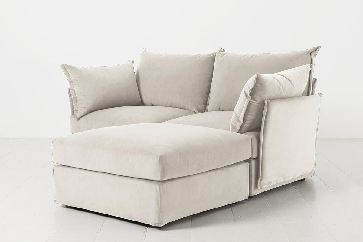 Zweisitzer-Ecksofa Model 06 mit Ecke rechts
