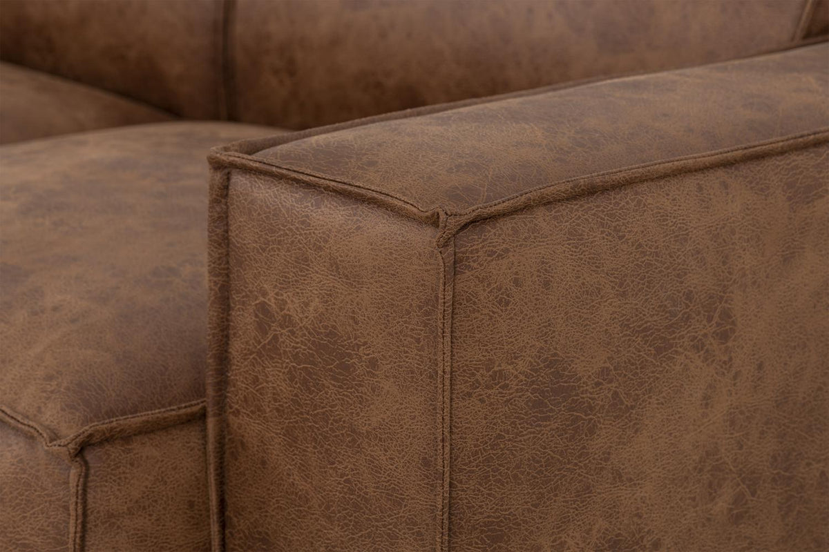 Zweisitzer-Sofa Model 03 mit Chaiselongue rechts