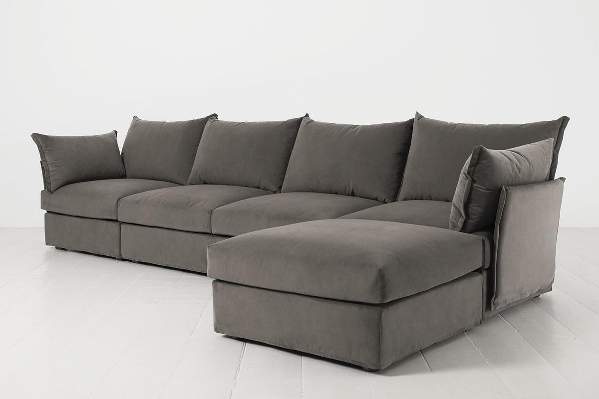 Rechte Ecke für Viersitzer-Sofa Model 06