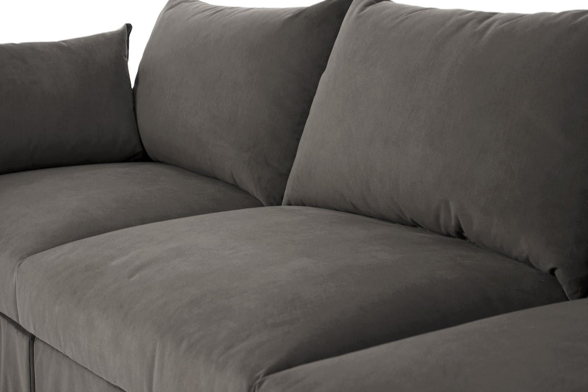 Dreisitzer-Sofa Model 06 mit Ecke links