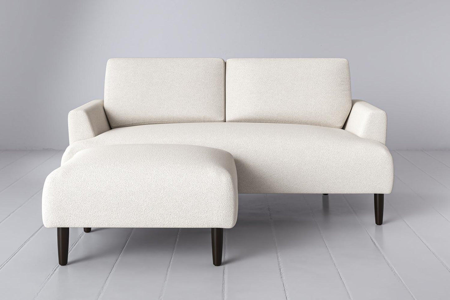 Zweisitzer-Sofa Model 05 mit Chaiselongue links