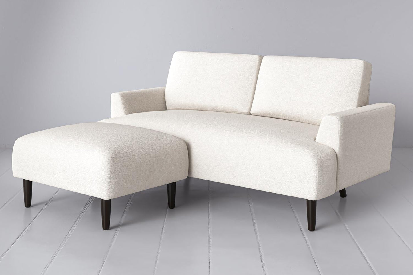 Zweisitzer-Sofa Model 05 mit Chaiselongue links