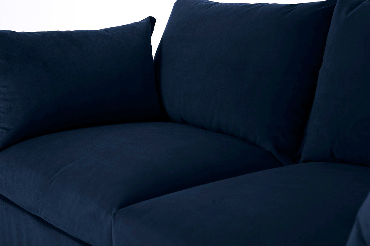 Zweisitzer-Ecksofa Model 06 mit Ecke rechts