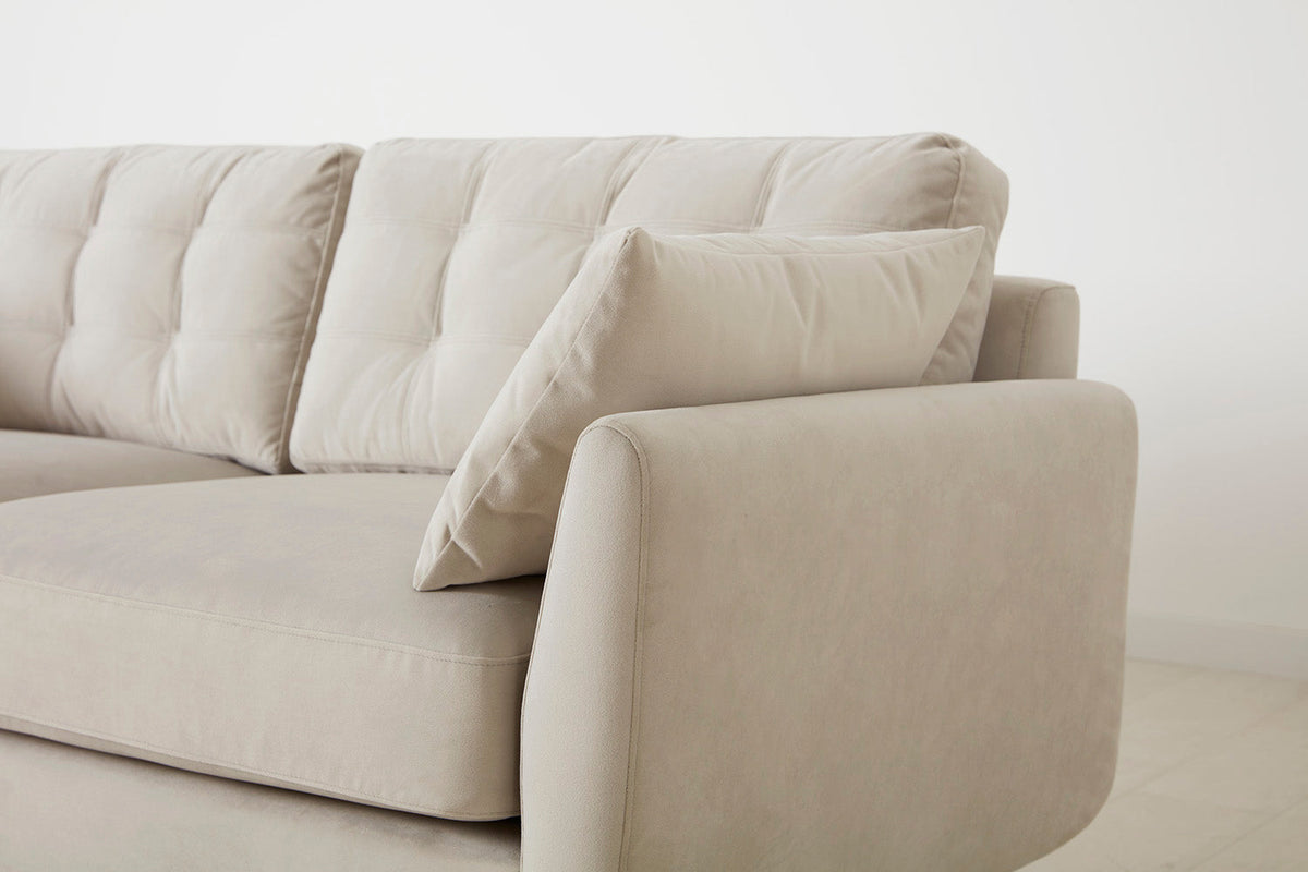 Zweisitzer-Sofa Model 10 mit Ecke links