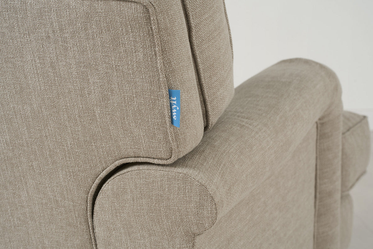 Dreisitzer-Schlafsofa Model 12 mit Chaiselongue rechts