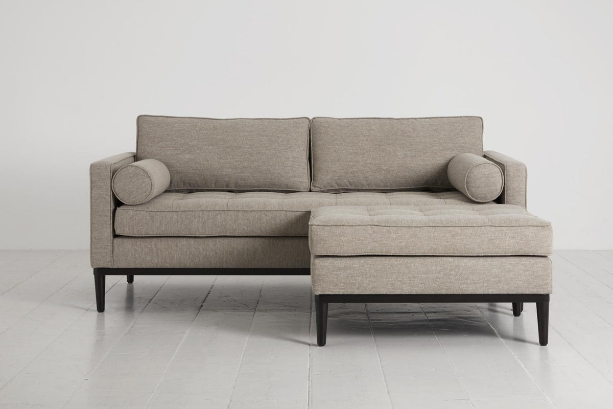 Zweisitzer-Ecksofa Model 02 mit Ecke rechts