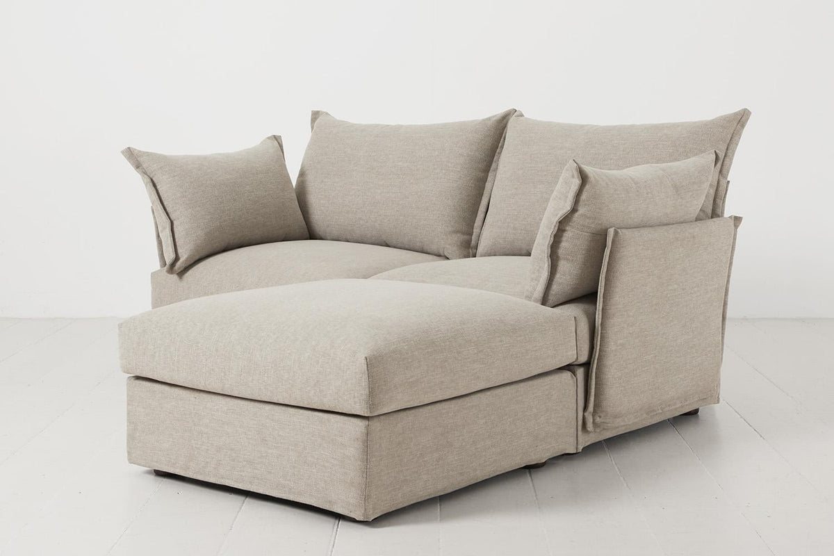 Zweisitzer-Ecksofa Model 06 mit Ecke rechts