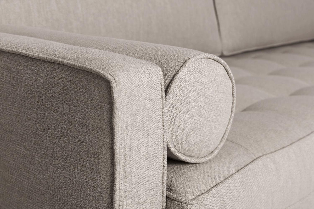 Zweisitzer-Ecksofa Model 02 mit Ecke rechts