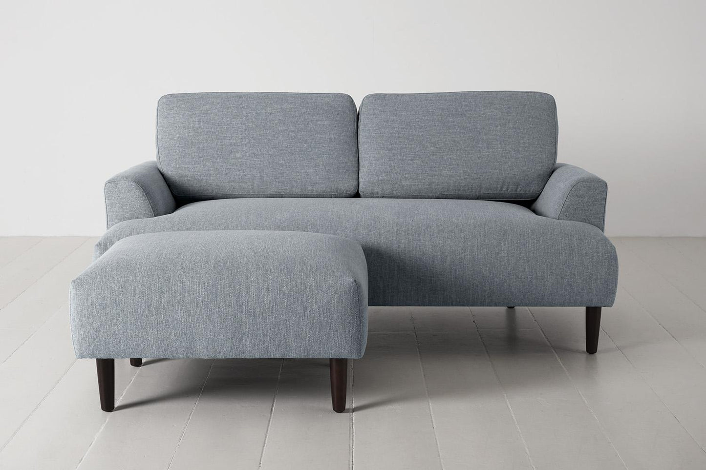 Zweisitzer-Sofa Model 05 mit Chaiselongue links