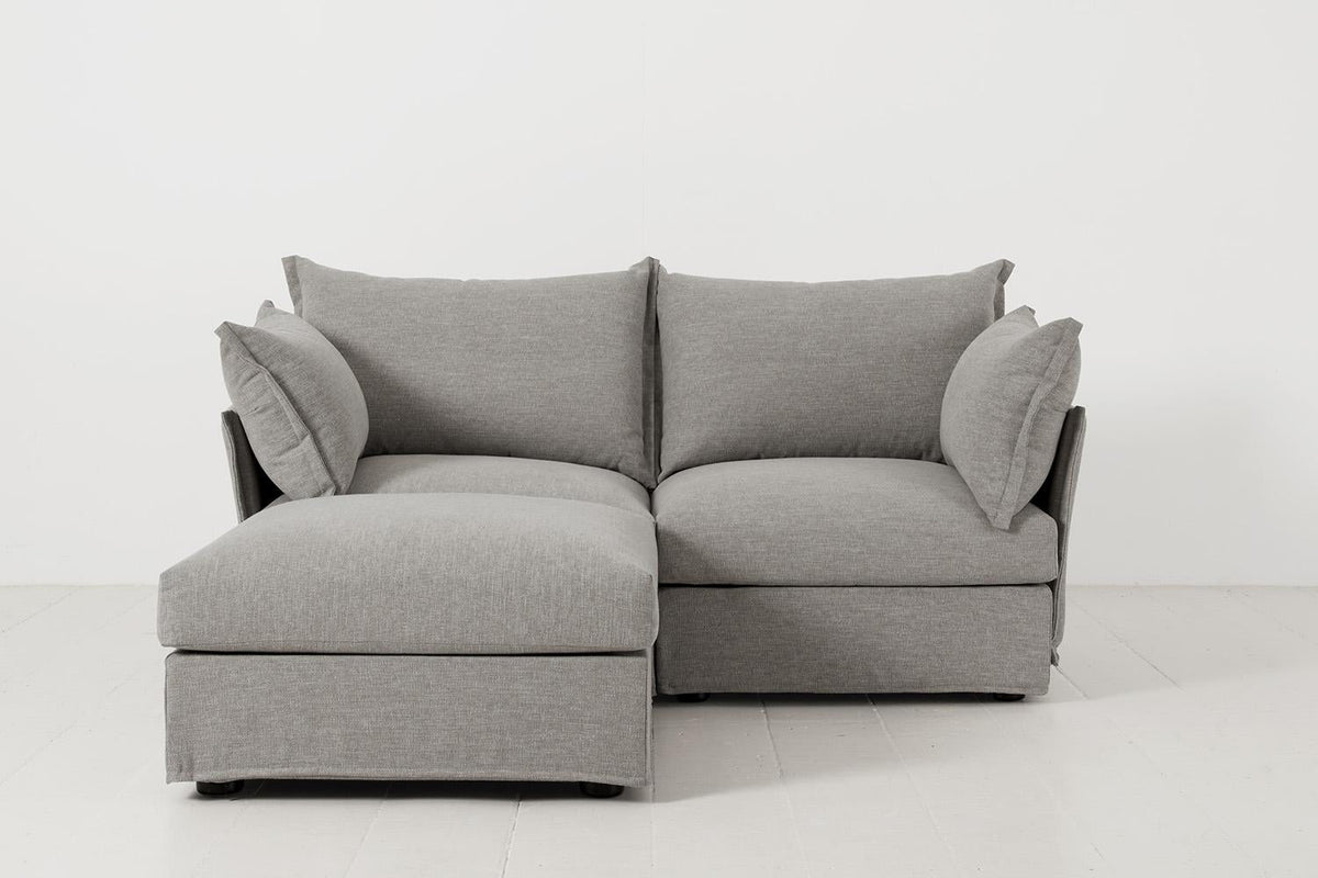 Zweisitzer-Sofa Model 06 mit Ecke links