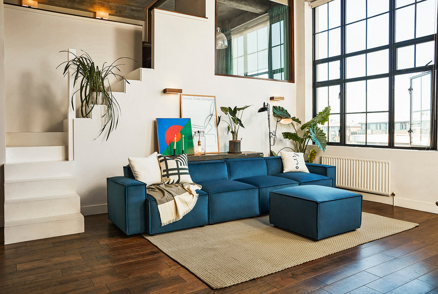 Model 03 4-Seater Left Chaise Sofa