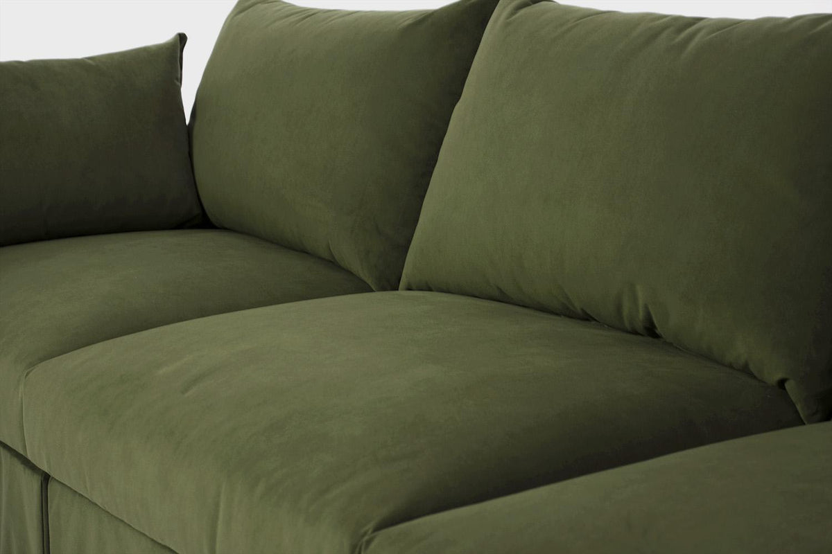 Dreisitzer-Sofa Model 06 mit Ecke links