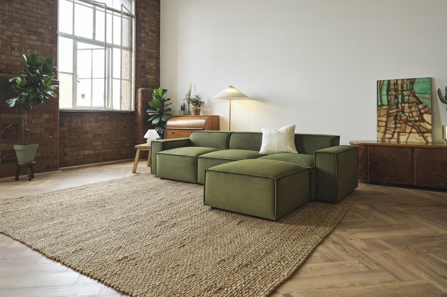 Model 03 3-Seater Right Chaise Sofa